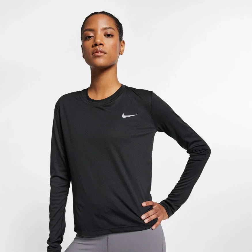 Nike miler long sleeve womens on sale