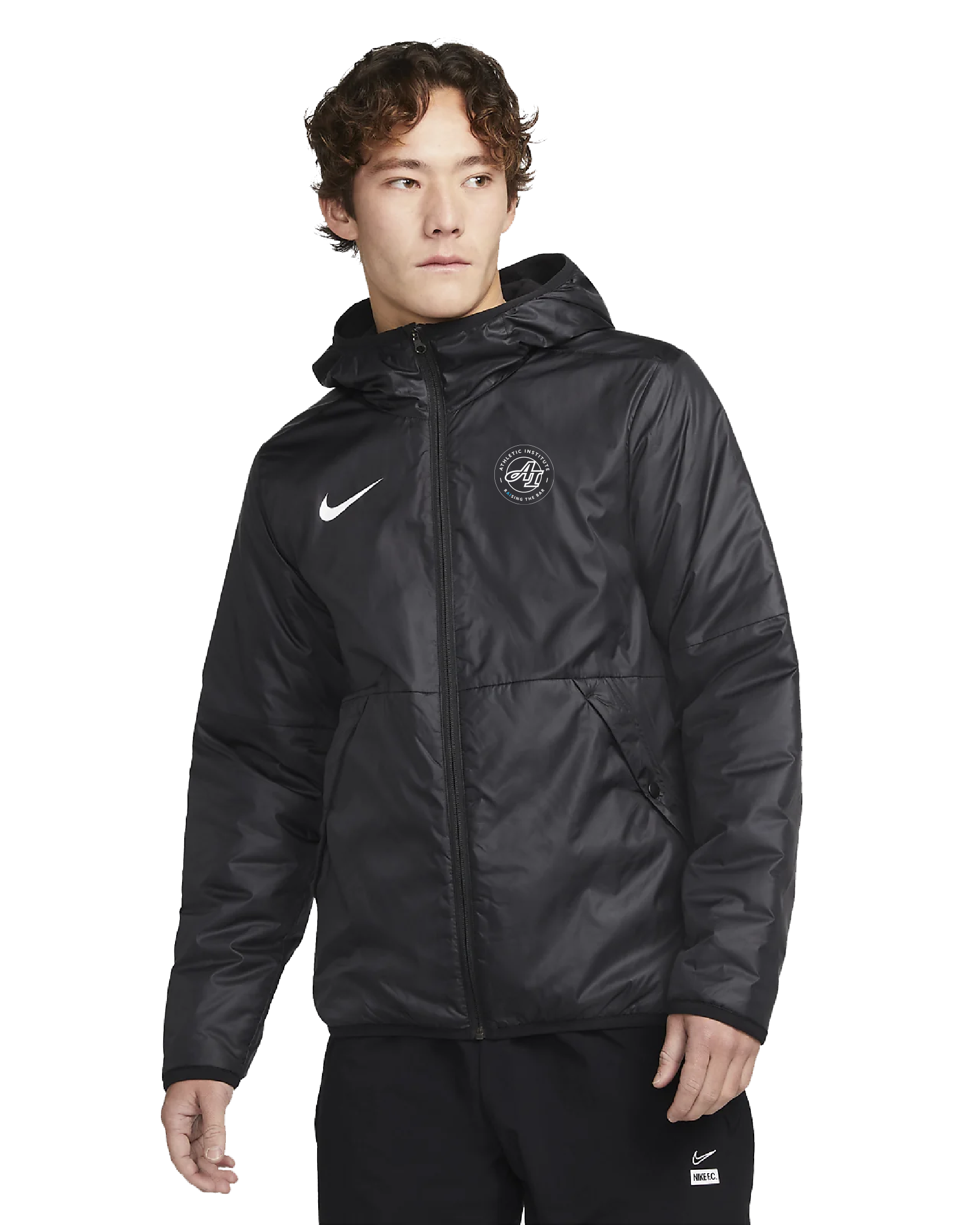 Nike transparent windbreaker sales