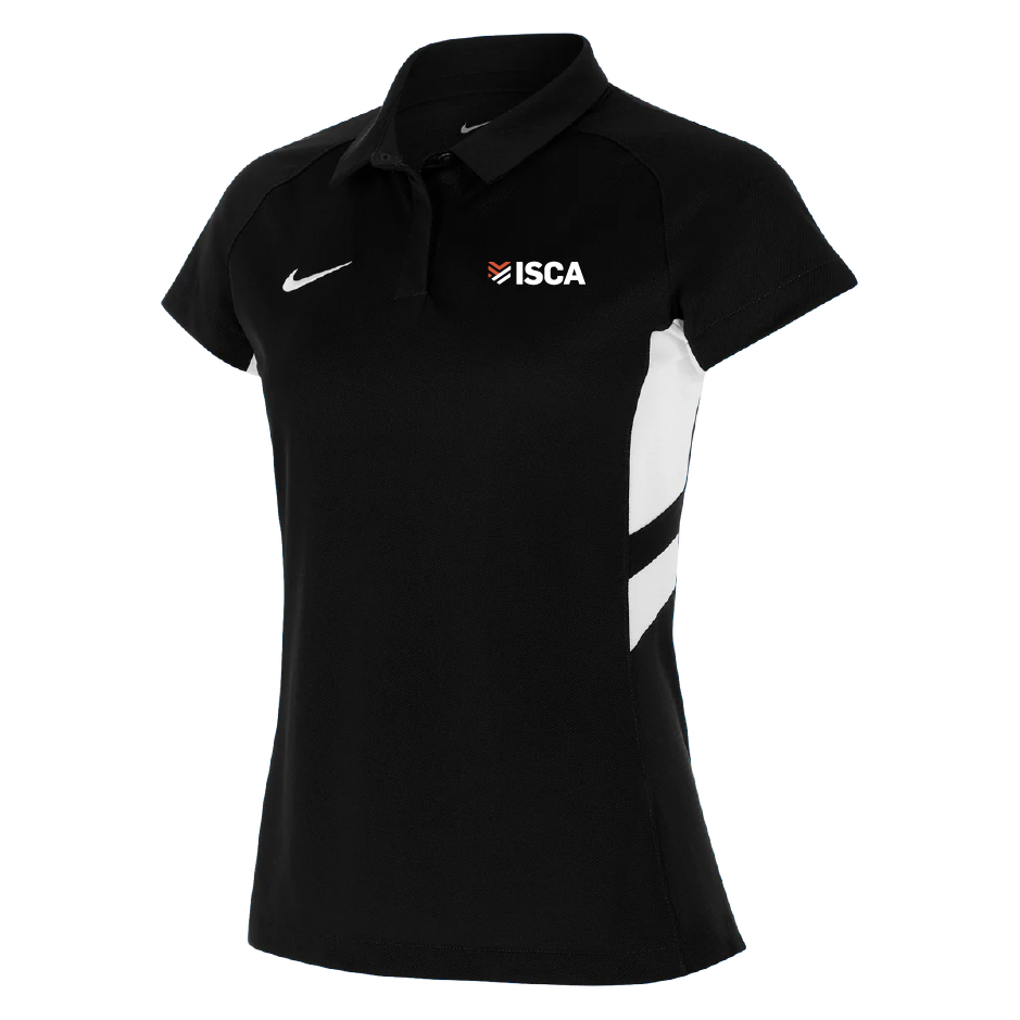 nike team short sleeve polo female