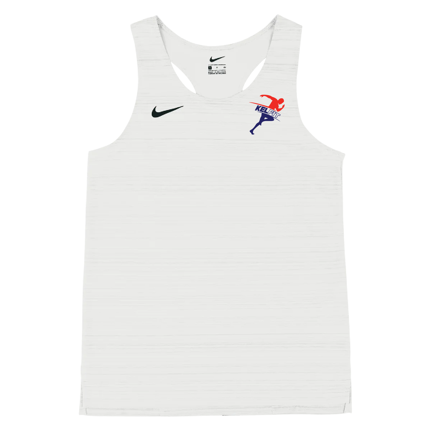 Mens Nike Stock Dry Miler Singlet KELFIT Running Club