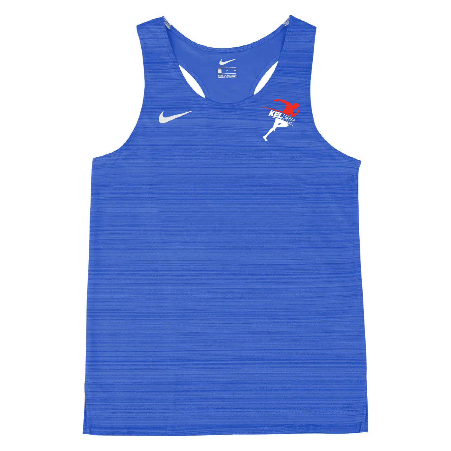 Womens Nike Stock Dry Miler Singlet KELFIT Running Club