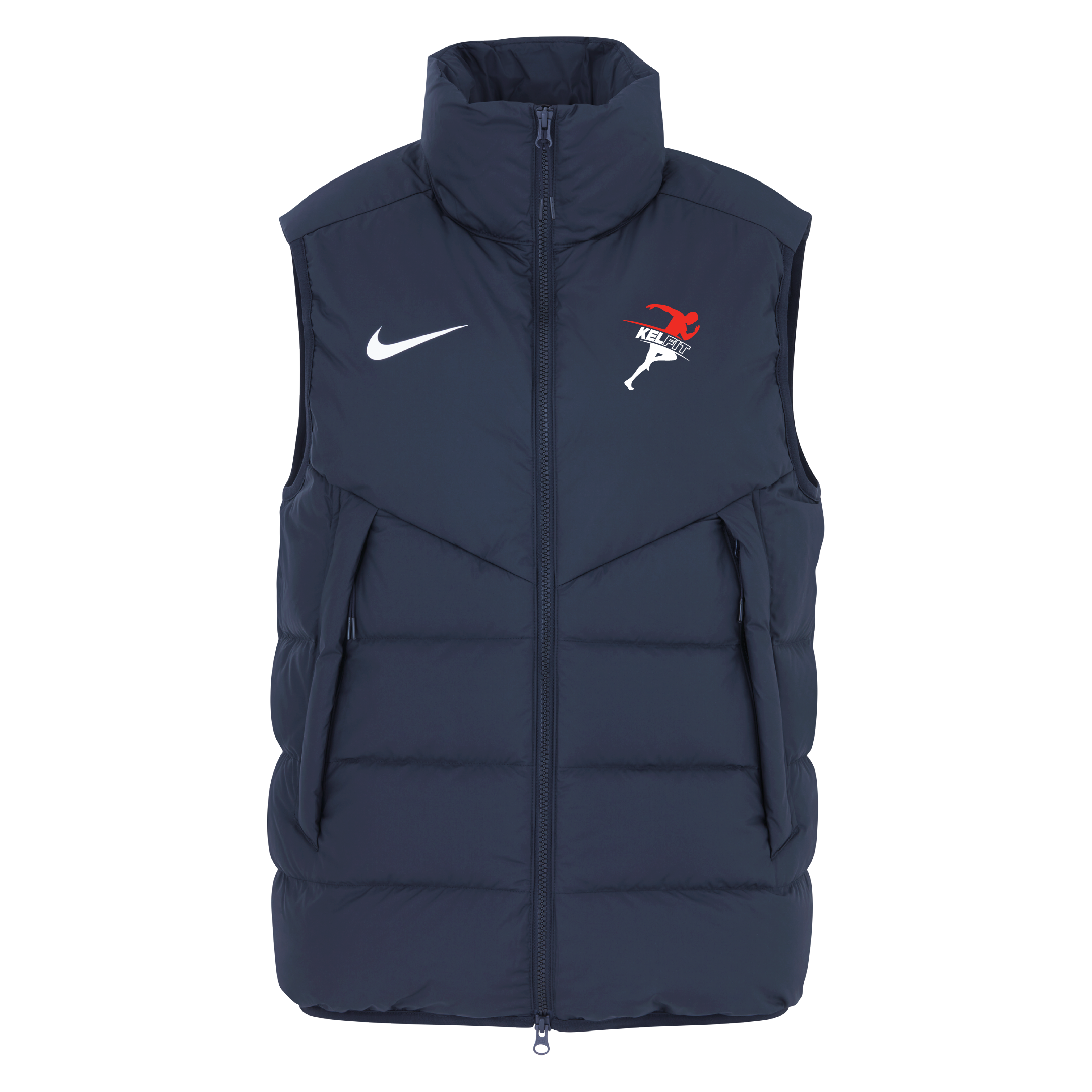 nike navy gilet