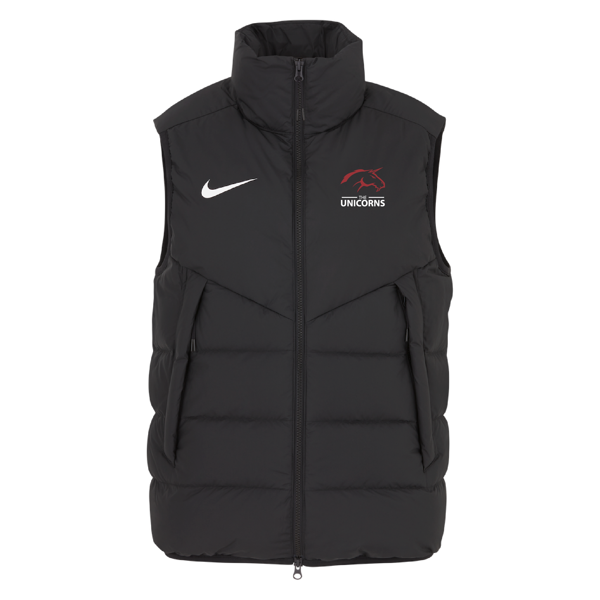 Nike Puffer Gilet Melbourne High School Old Boys Football Club Pacific Team Sports
