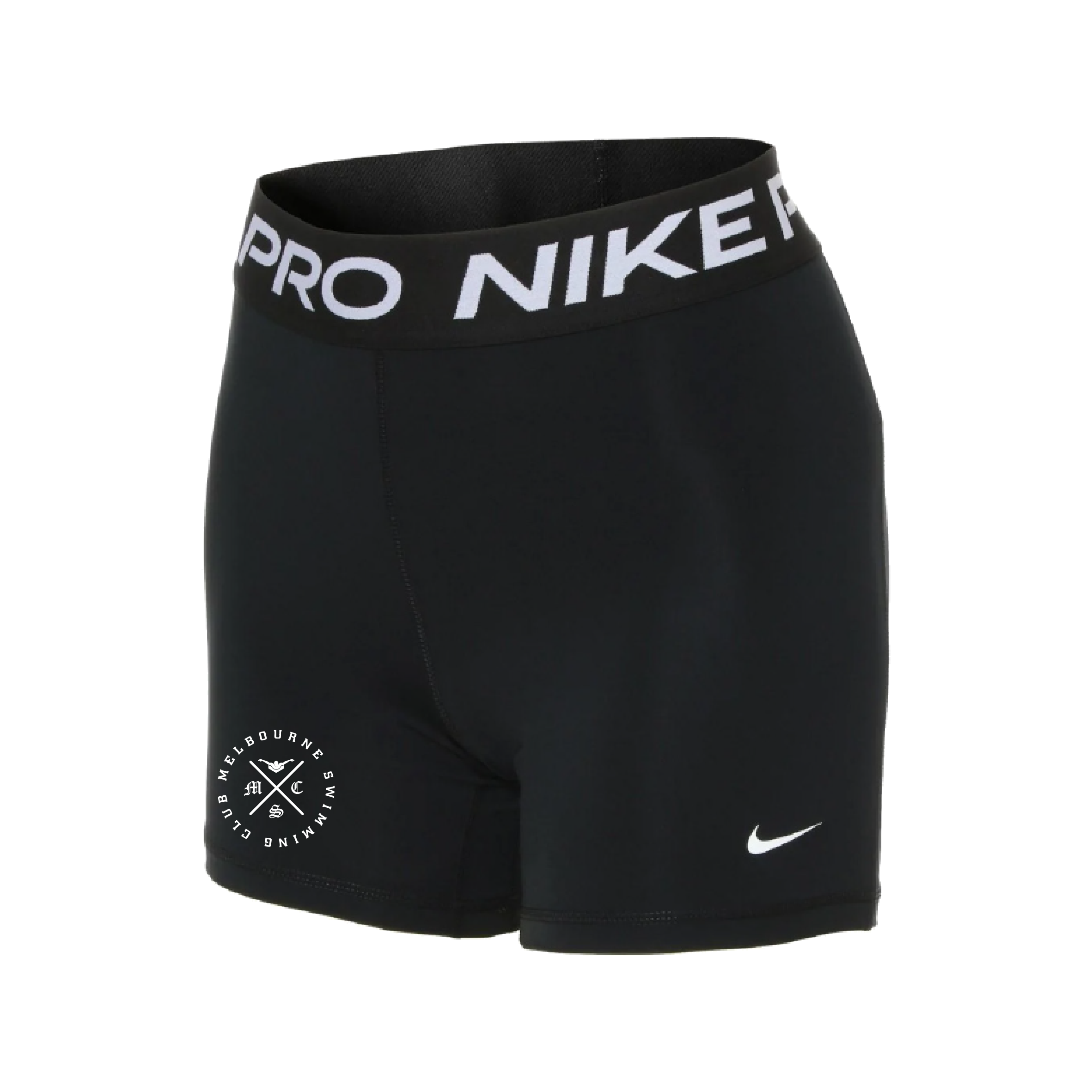 Womens Nike Pro 365 High Waist 7in Melbourne Swimming Club