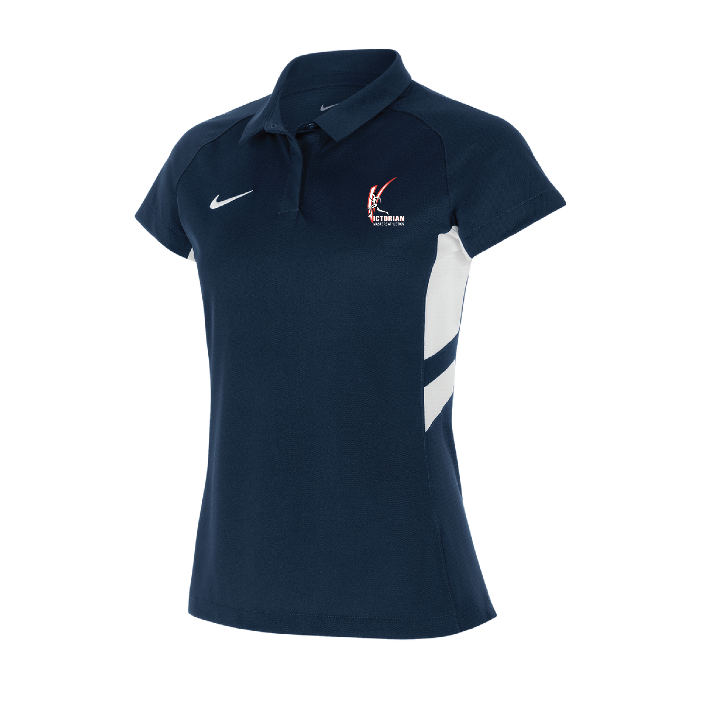 nike team short sleeve polo female