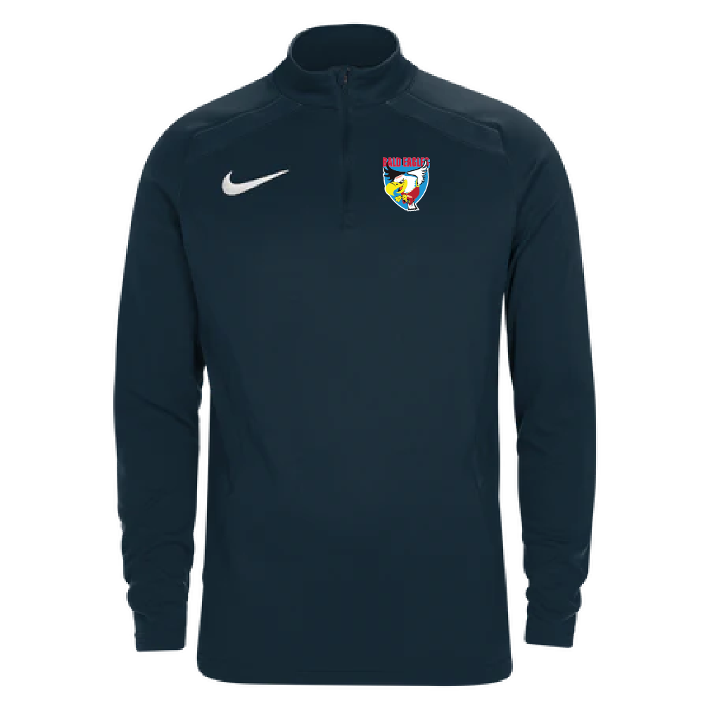 Mens Nike Training 1/4 Zip Midlayer (Bald Eagles - Football)