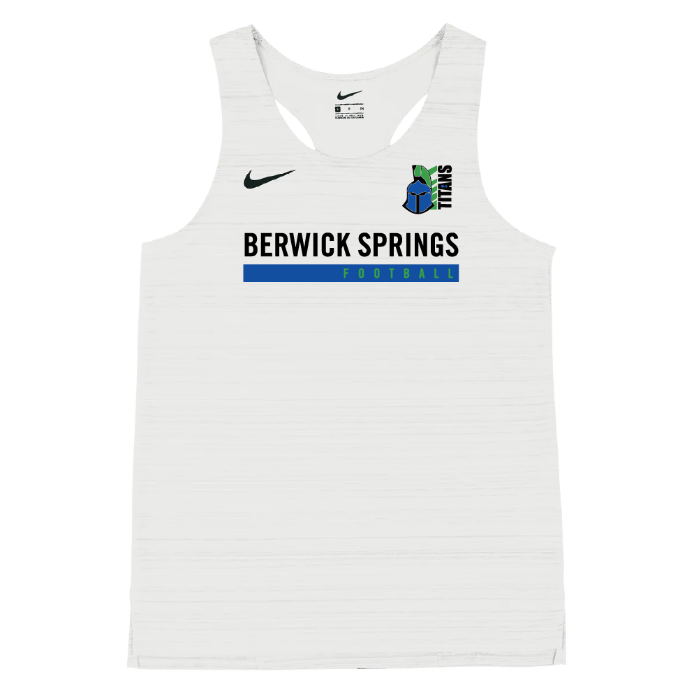 Mens Nike Stock Dry Miler Singlet (Berwick Springs Football Netball Club)