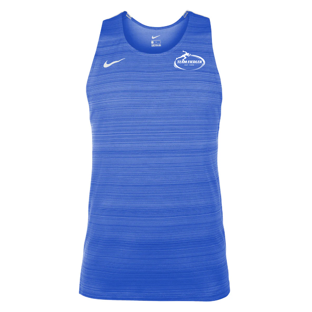 Womens Nike Stock Dry Miler Singlet (Team Fiedler)