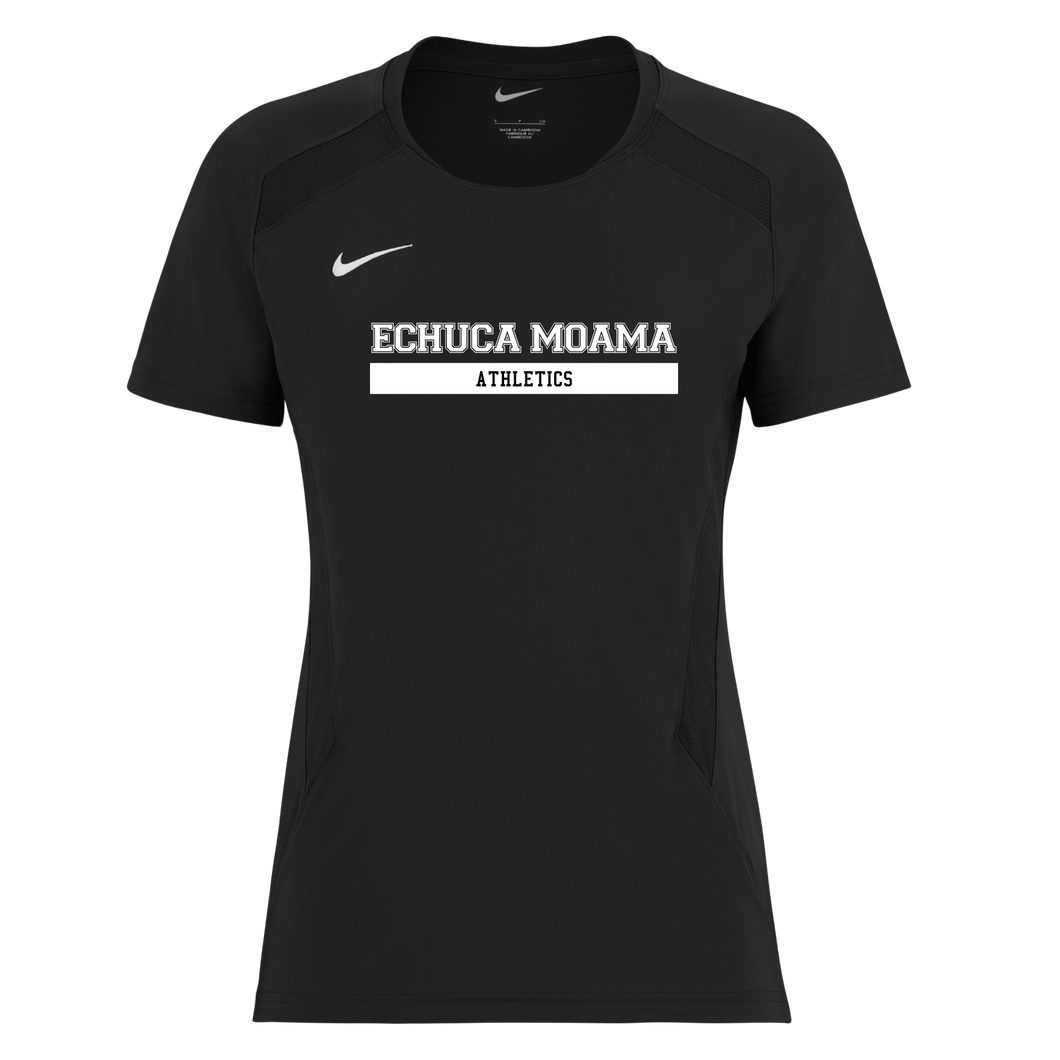 Womens Nike Training Top Short Sleeve (Echuca Moama Athletics Club)