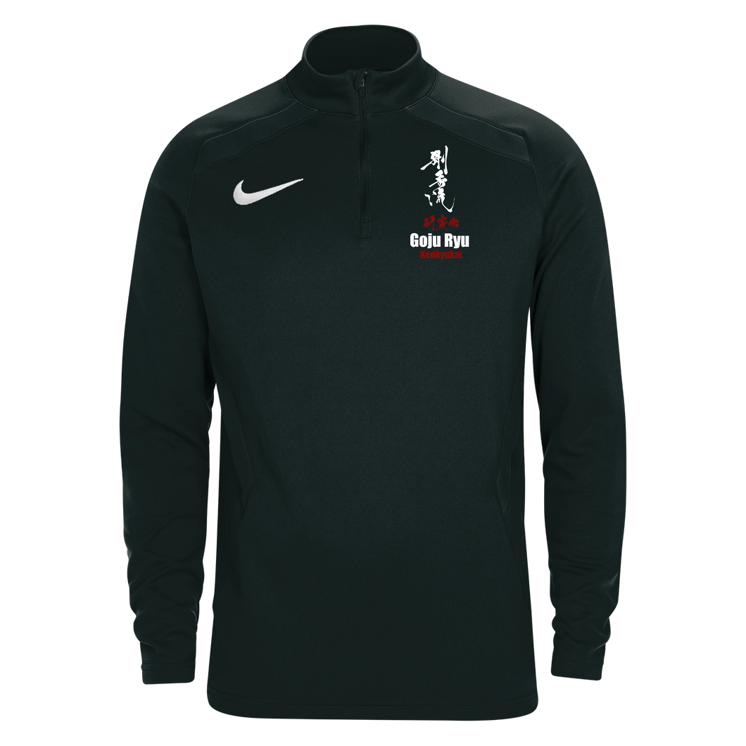 Womens Nike Training 1/4 Zip Midlayer (Okinawa Goju Ryu Kenkyukai)