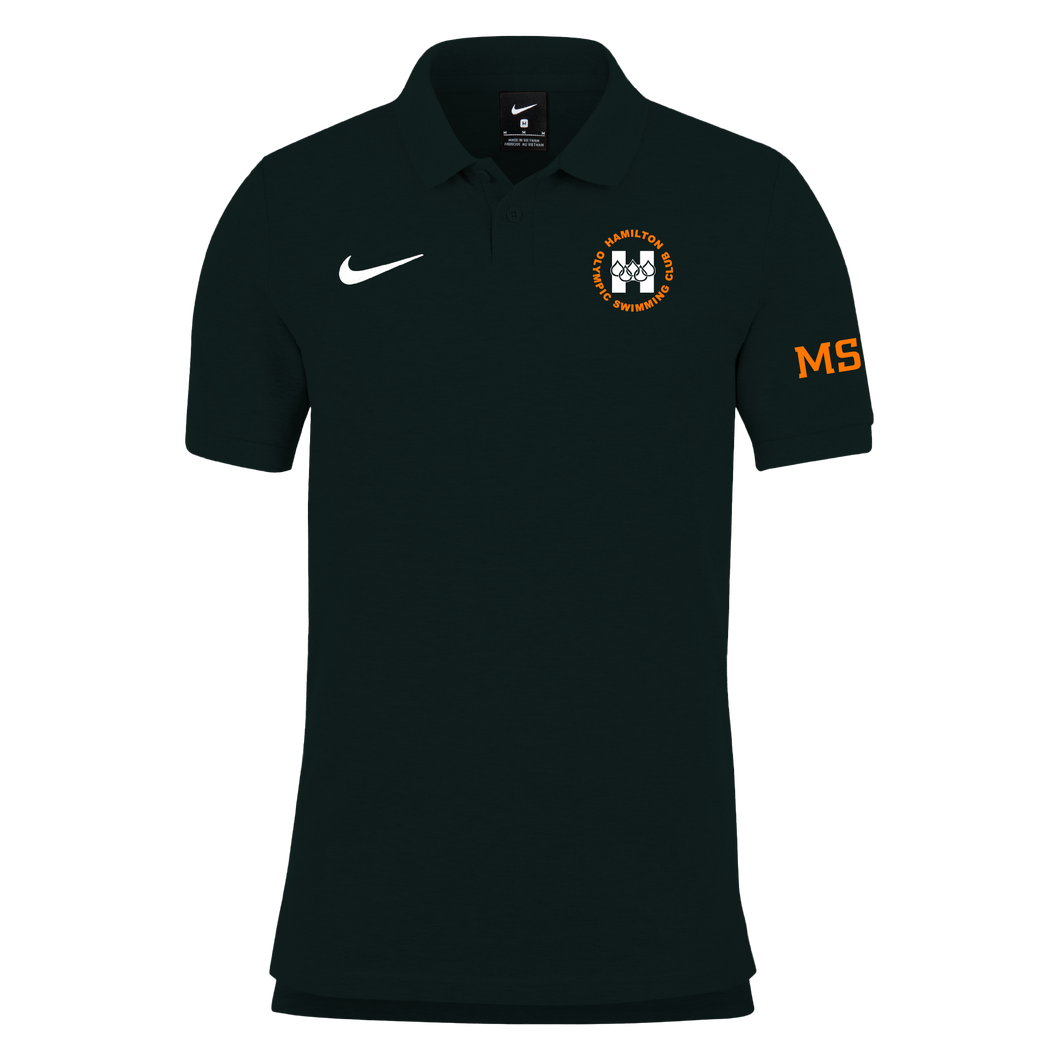 Mens Nike Cotton Polo (Hamilton Olympic Swimming Club)