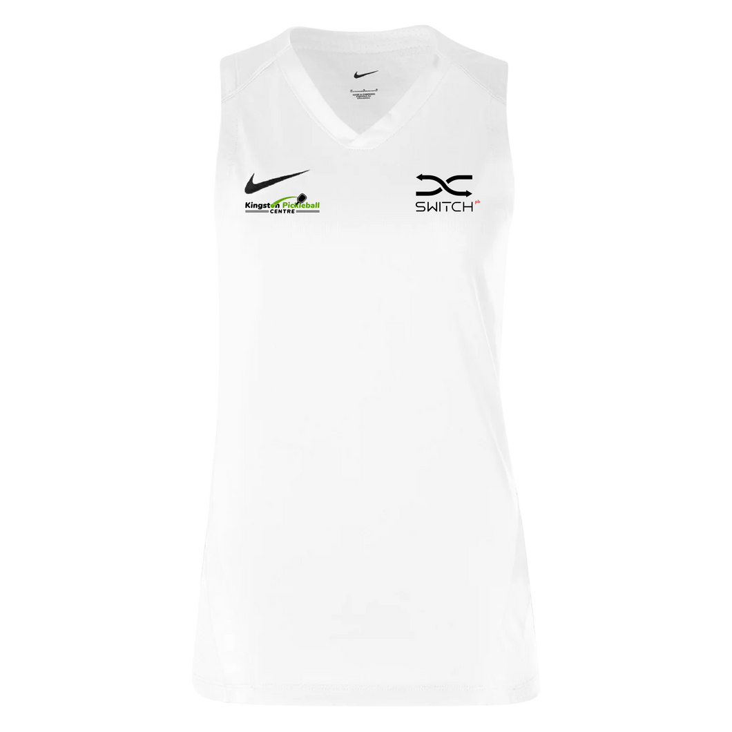 Womens Nike Spike Sleeveless Jersey (Kingston Pickleball)