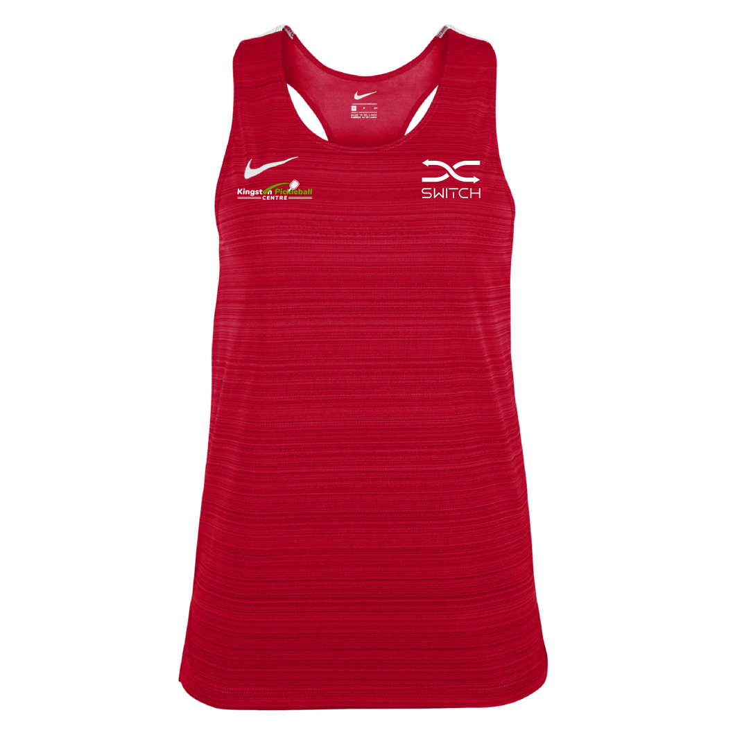 Womens Nike Stock Dry Miler Singlet (Kingston Pickleball)