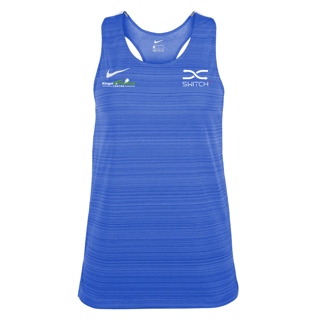 Womens Nike Stock Dry Miler Singlet (Kingston Pickleball)