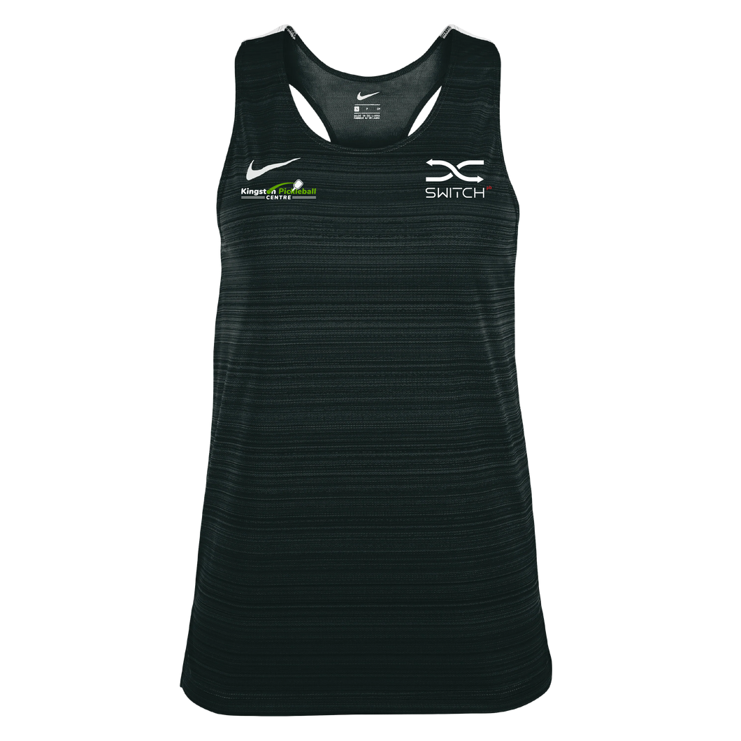 Womens Nike Stock Dry Miler Singlet (Kingston Pickleball)