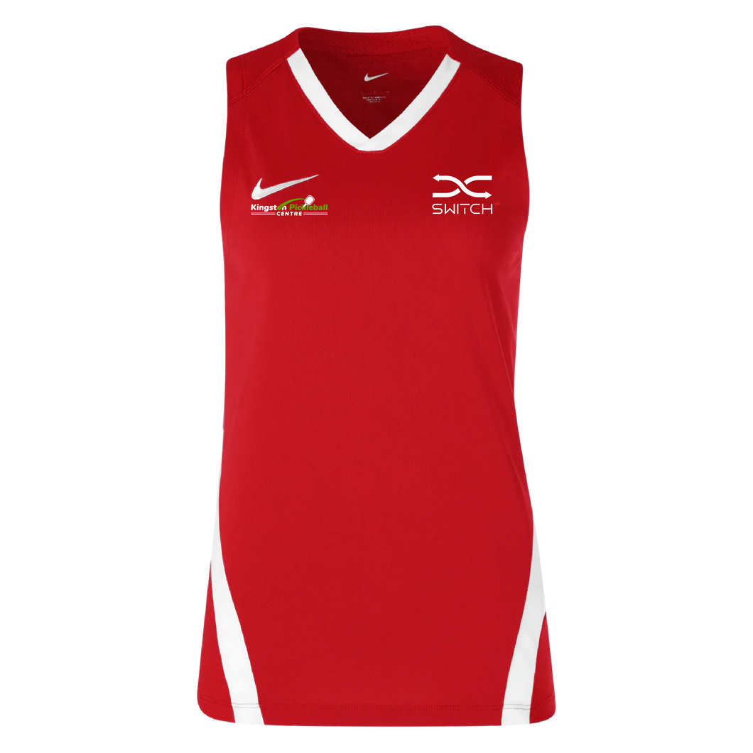 Womens Nike Spike Sleeveless Jersey (Kingston Pickleball)