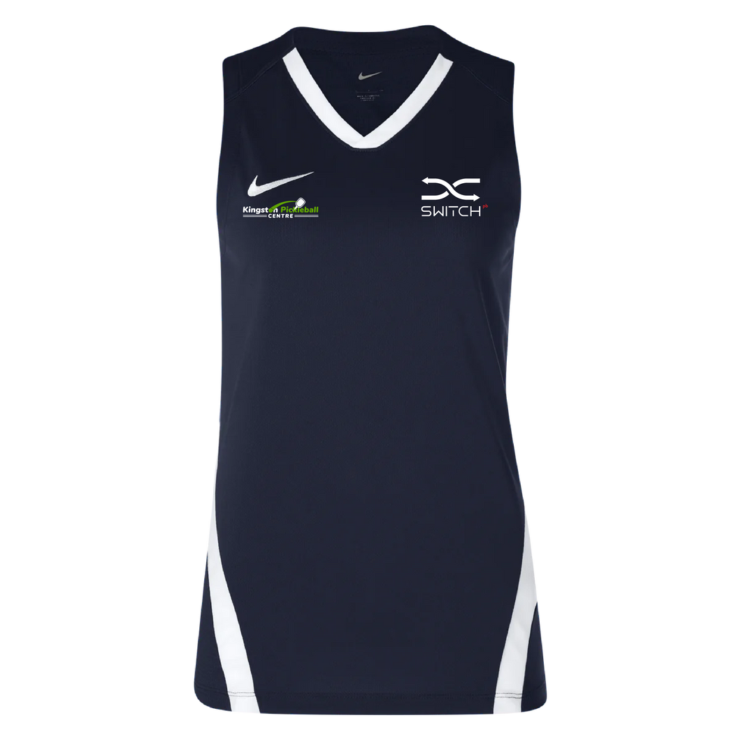 Womens Nike Spike Sleeveless Jersey (Kingston Pickleball)