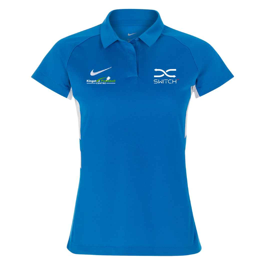 Womens Nike Team Short Sleeve Polo (Kingston Pickleball)