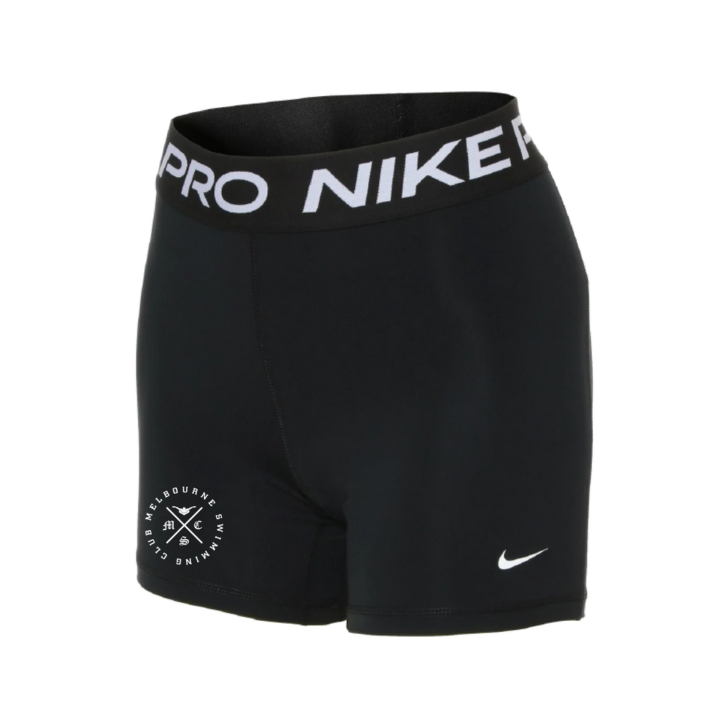 Womens Nike Pro 365 High Waist 7in Melbourne Swimming Club