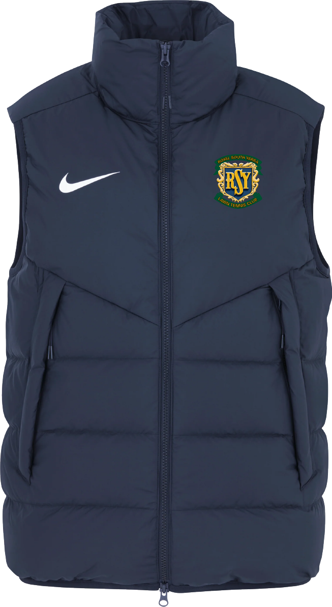 Nike Puffer Gilet (Royal South Yarra Lawn Tennis Club)