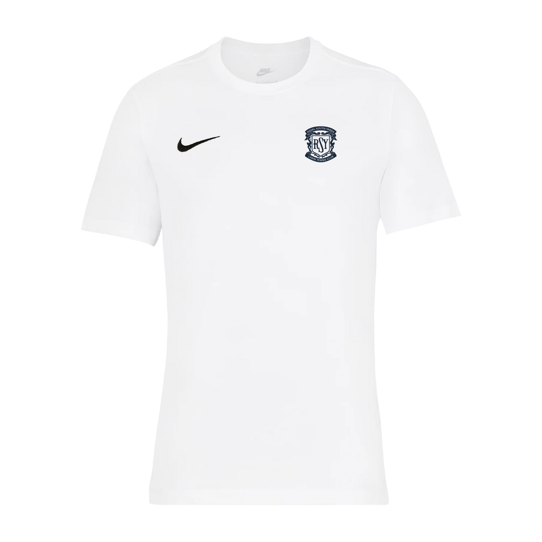 Unisex Nike Cotton T-Shirt (Royal South Yarra Lawn Tennis Club)