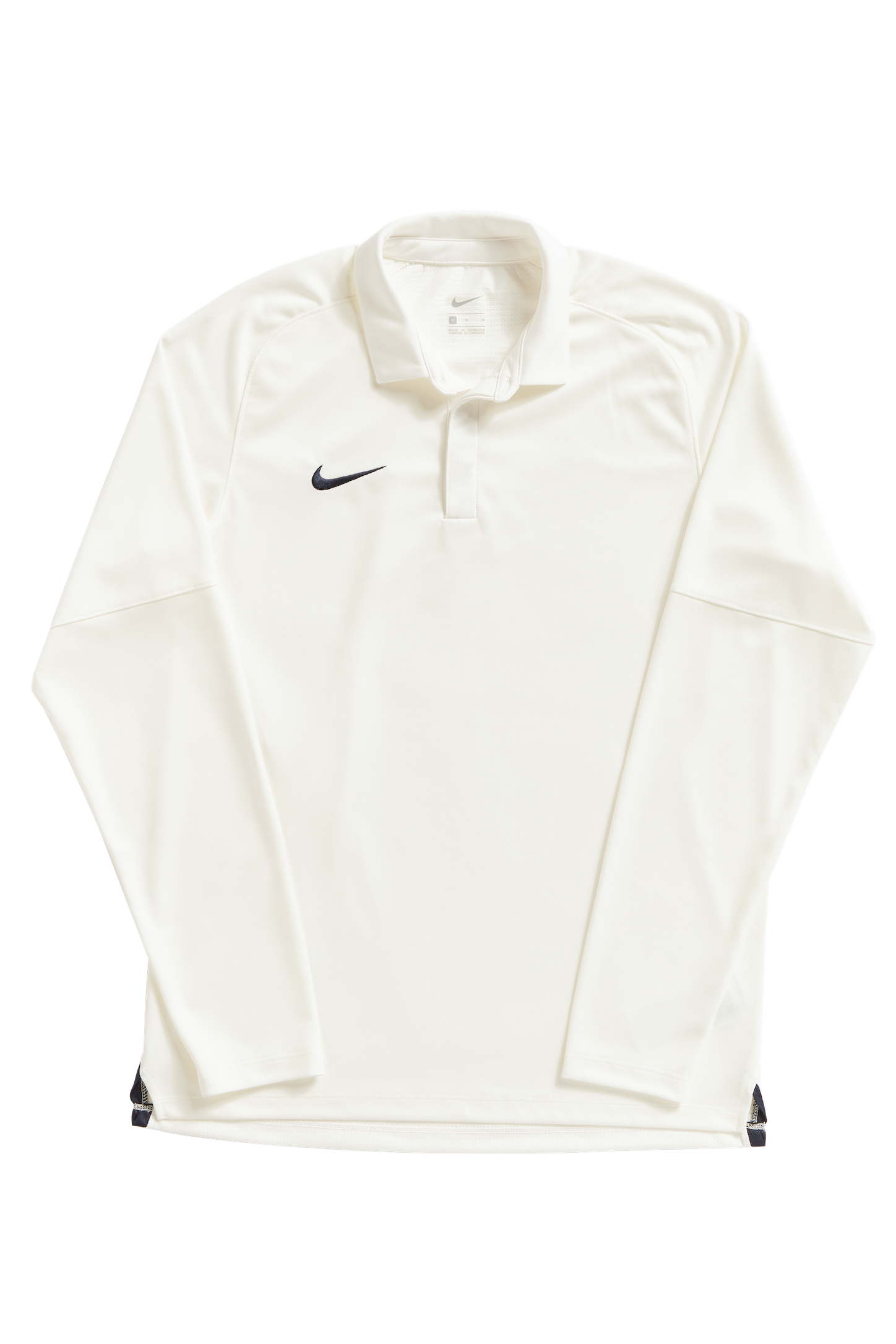 Nike cricket white t shirt full sleeve on sale