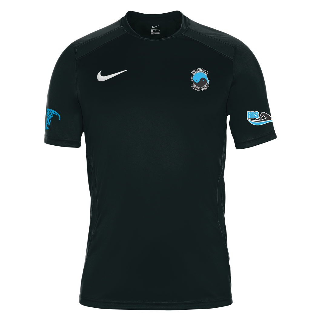 Mens Nike Training Top Short Sleeve (Pambula Swim Club)