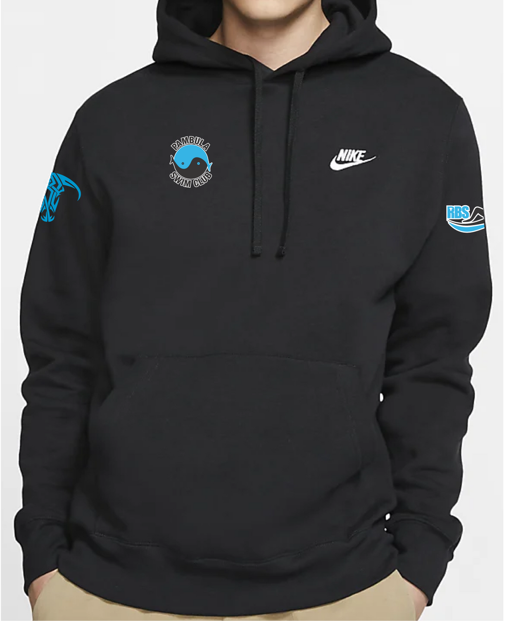 Mens Nike NSW Club Fleece Hoodie (Pambula Swim Club)