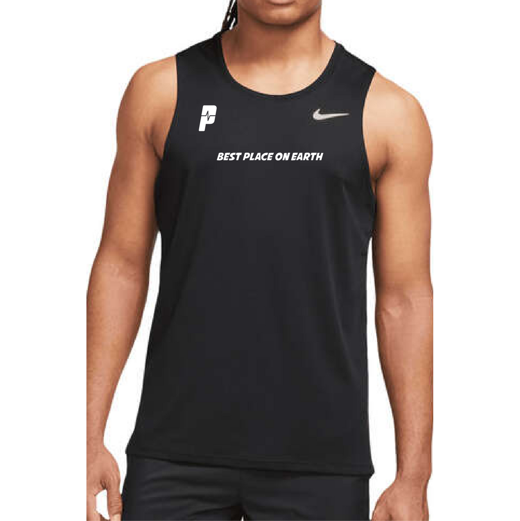 Mens Nike Dri-FIT UV Miler Singlet (Pulse8 Centre)