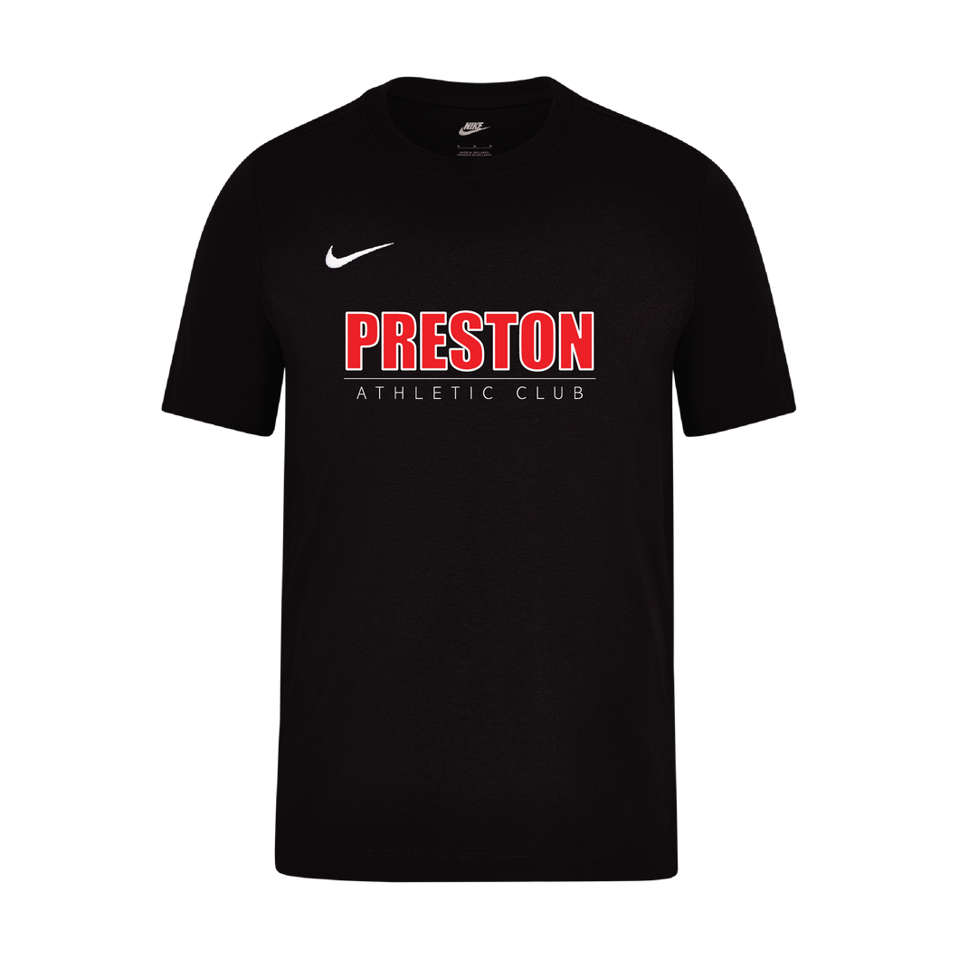 Unisex Nike Cotton T-Shirt (Preston Athletic Club)