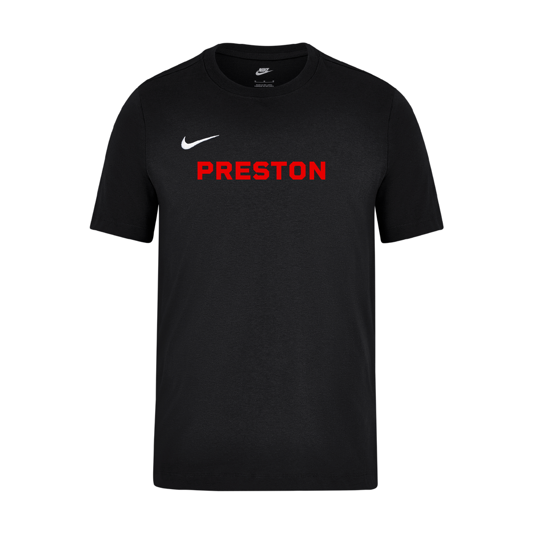 Unisex Nike Cotton T-Shirt (Preston Athletic Club)