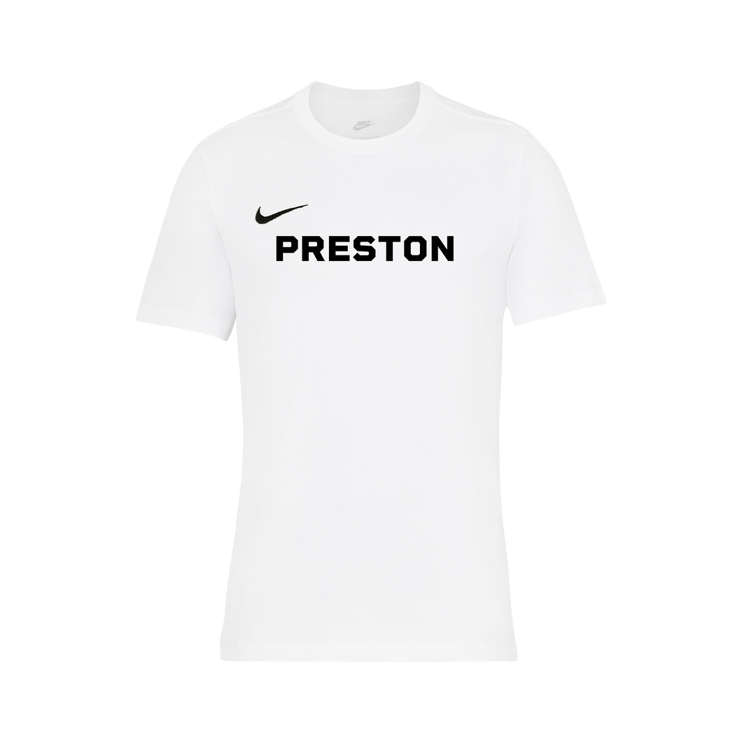 Unisex Nike Cotton T-Shirt (Preston Athletic Club)