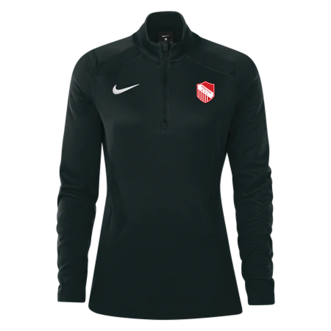 Womens Nike Training 1/4 Zip Midlayer (Preston Athletic Club)