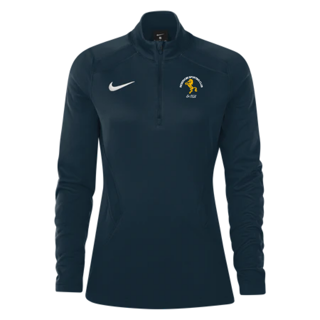 Womens Nike Training 1/4 Zip Midlayer (Reservoir Sports Club)