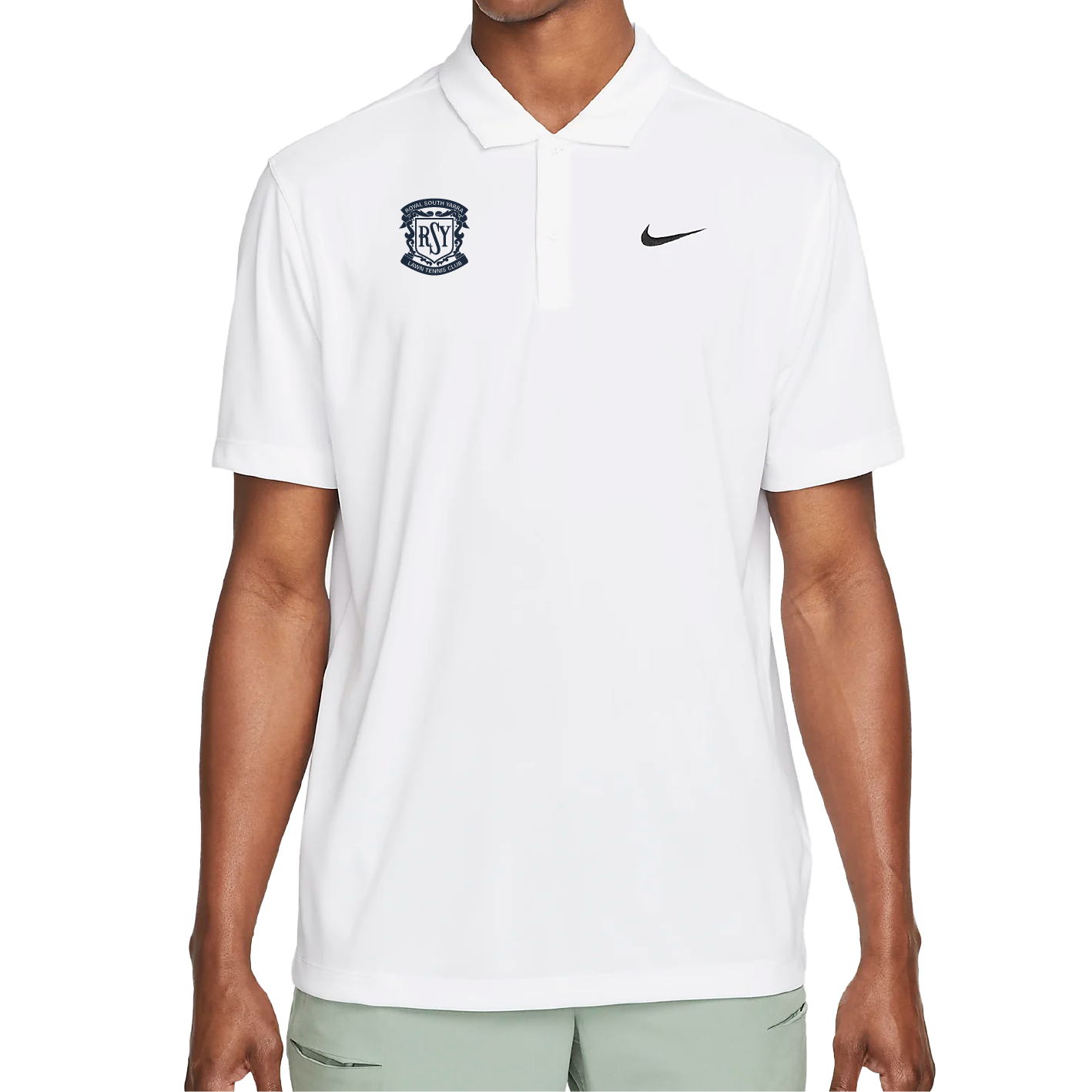 Unisex NikeCourt Dri FIT Polo Royal South Yarra Lawn Tennis Club Pacific Team Sports