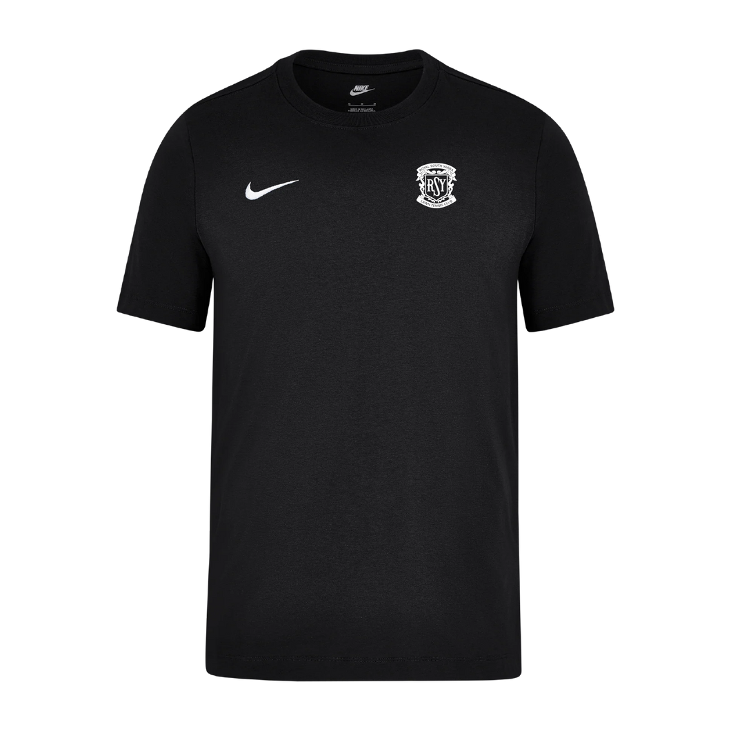 Unisex Nike Cotton T-Shirt (Royal South Yarra Lawn Tennis Club Staff)