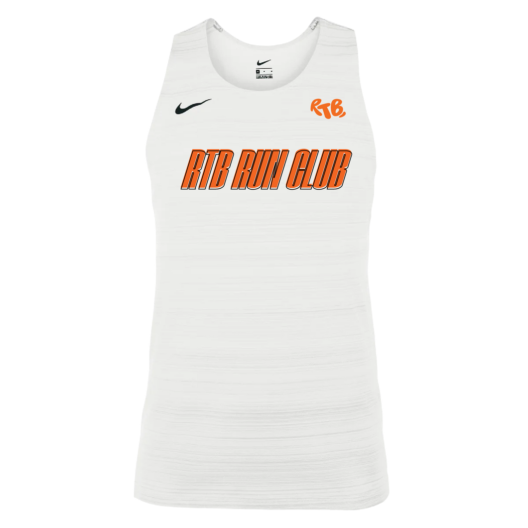 Mens Nike Stock Dry Miler Singlet (RTB Run Club- Melbourne Marathon 2024)