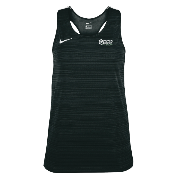 Womens Nike Stock Dry Miler Singlet (Removing Barriers)