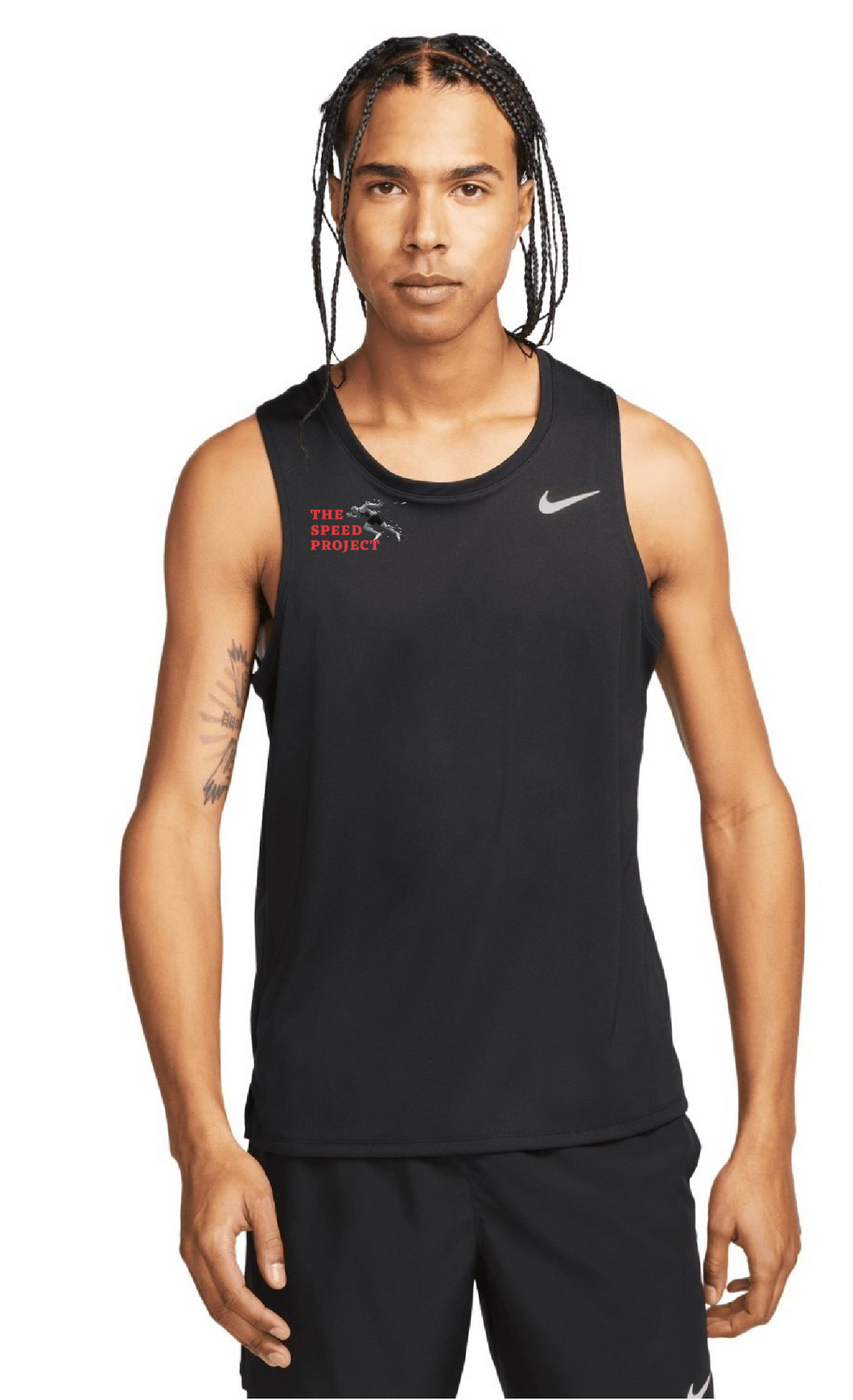 Mens Nike Dri-FIT UV Miler Singlet (The Speed Project)