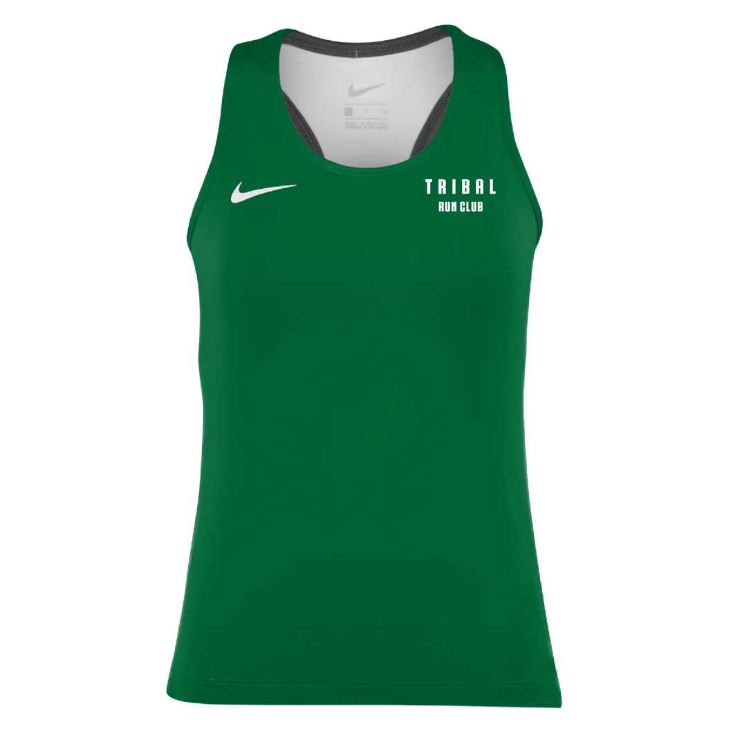 Womens Nike Team Airborne Top (Tribal Run Club)
