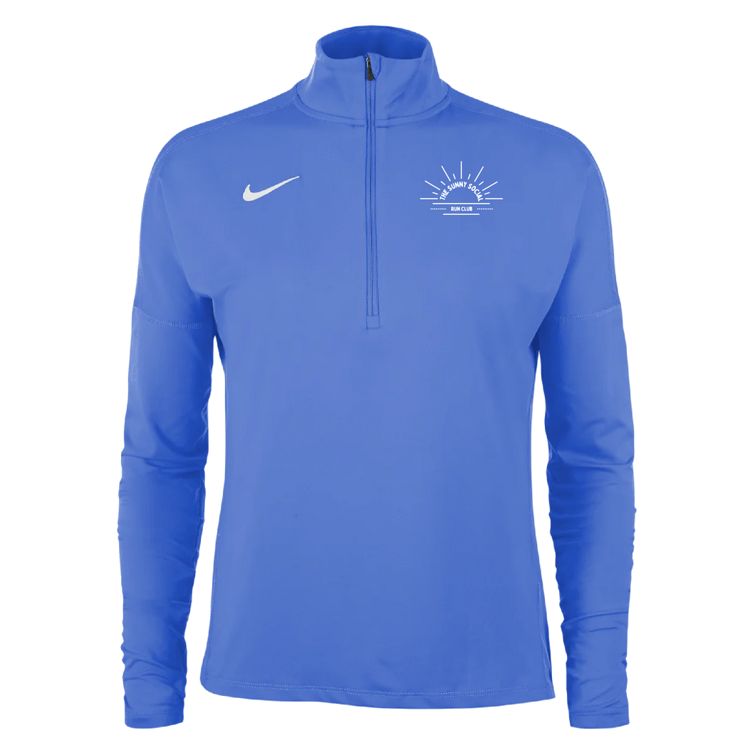 Womens Nike Dry Element Top Half Zip (The Sunny Social Run Club)