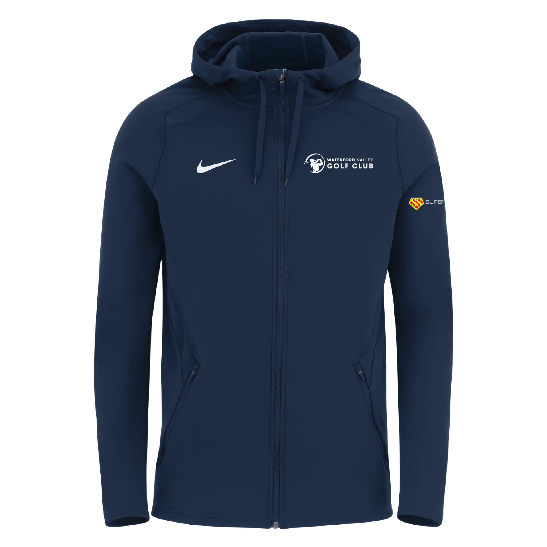 Mens Nike Training Full Zip Hoodie (Waterford Valley Golf Club ...