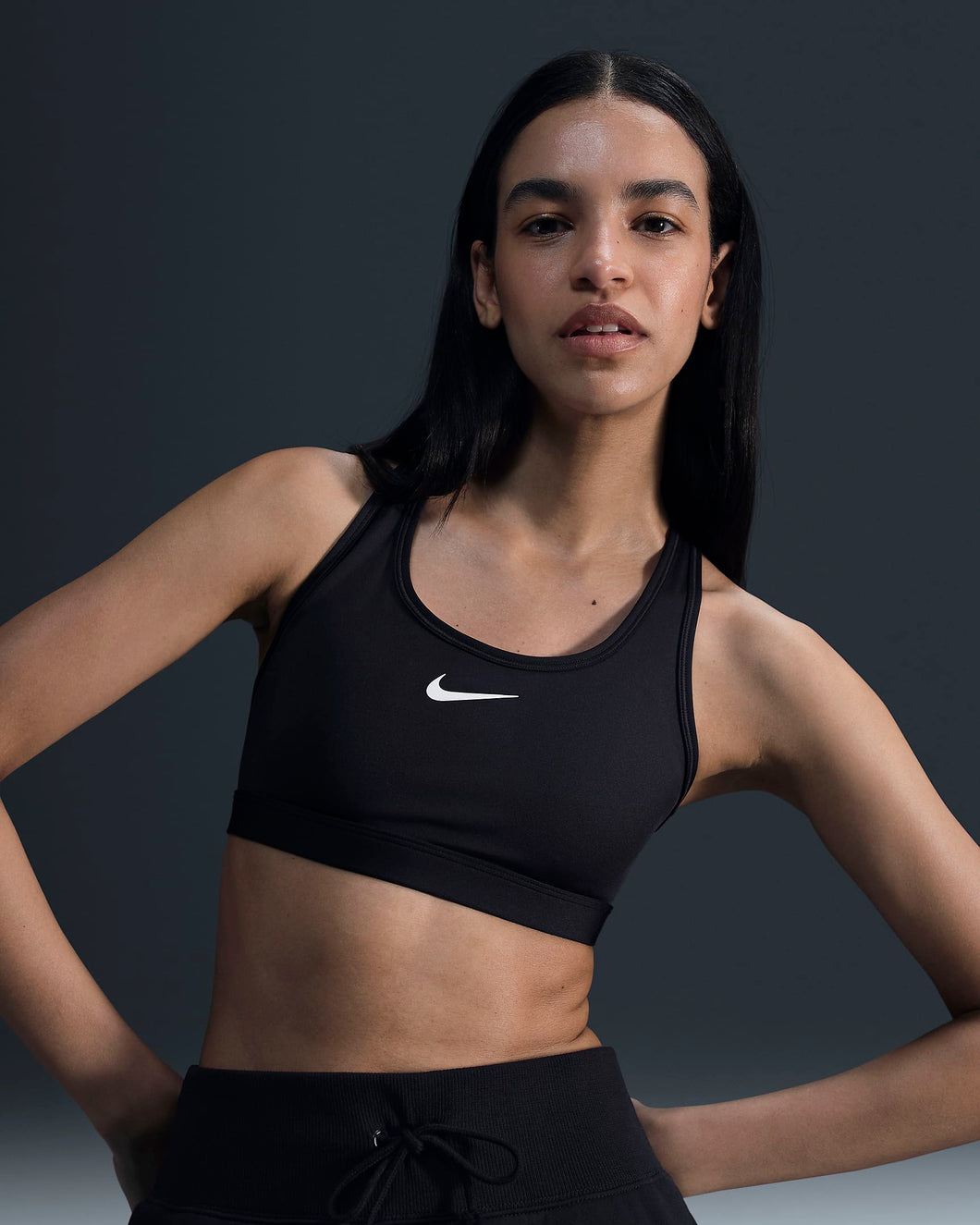 Women's Nike Swoosh Bra (DX6821-010)